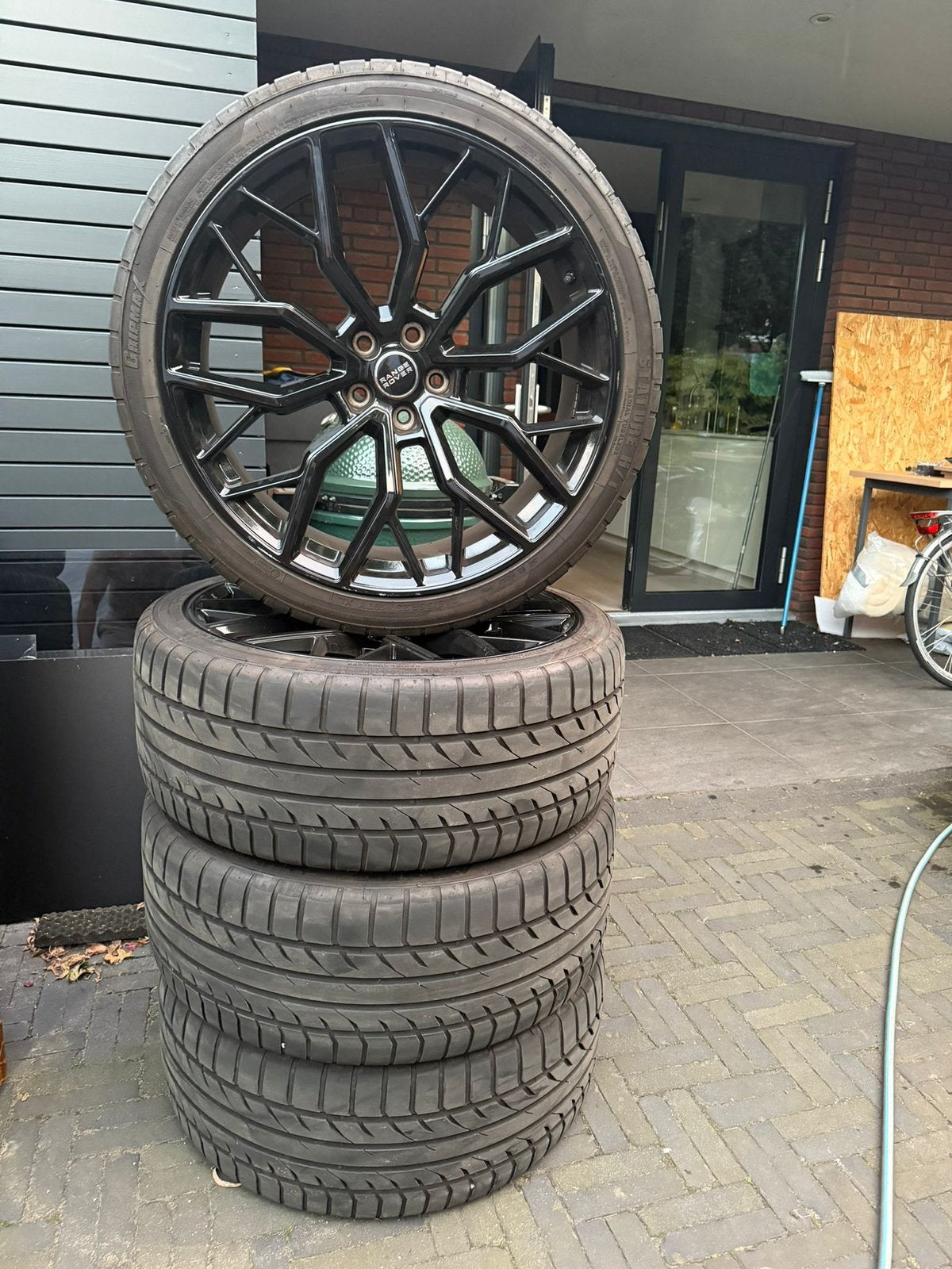 23 inch Range Rover,Bmw,landrover,volkswagen Velgen  5 x 120, Auto-onderdelen, Ophalen, Gebruikt, 285 mm, Banden en Velgen