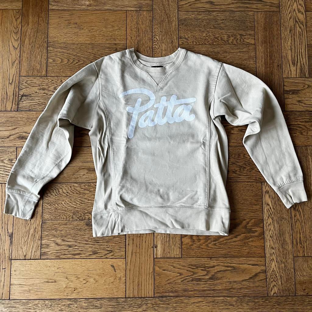 Beige Patta trui / sweater maat S, Ophalen of Verzenden, Gedragen, Maat 46 (S) of kleiner, Beige
