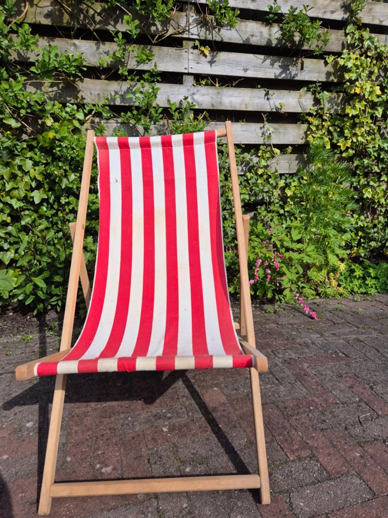 Strandstoel kind, Ophalen, Gebruikt, Hout, Verstelbaar