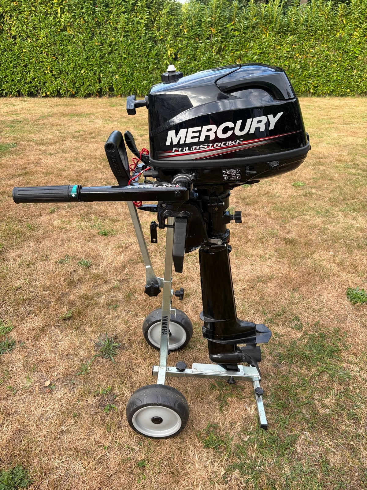 Mercury FourStroke 4 PK buitenboordmotor, Ophalen, Minder dan 5 pk, Viertaktmotor, Zo goed als nieuw