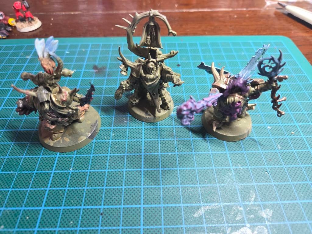 Chosen of Mortarion (mist bel), Hobby en Vrije tijd, Wargaming, Ophalen of Verzenden, Zo goed als nieuw, Warhammer