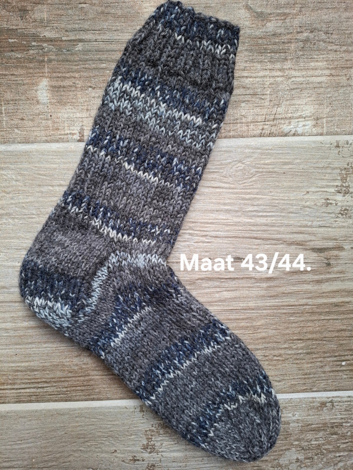 Handgebreide dikke sokken maat 43/44, Kleding | Heren, Ophalen of Verzenden, Nieuw, Maat 43 t/m 46, Overige kleuren