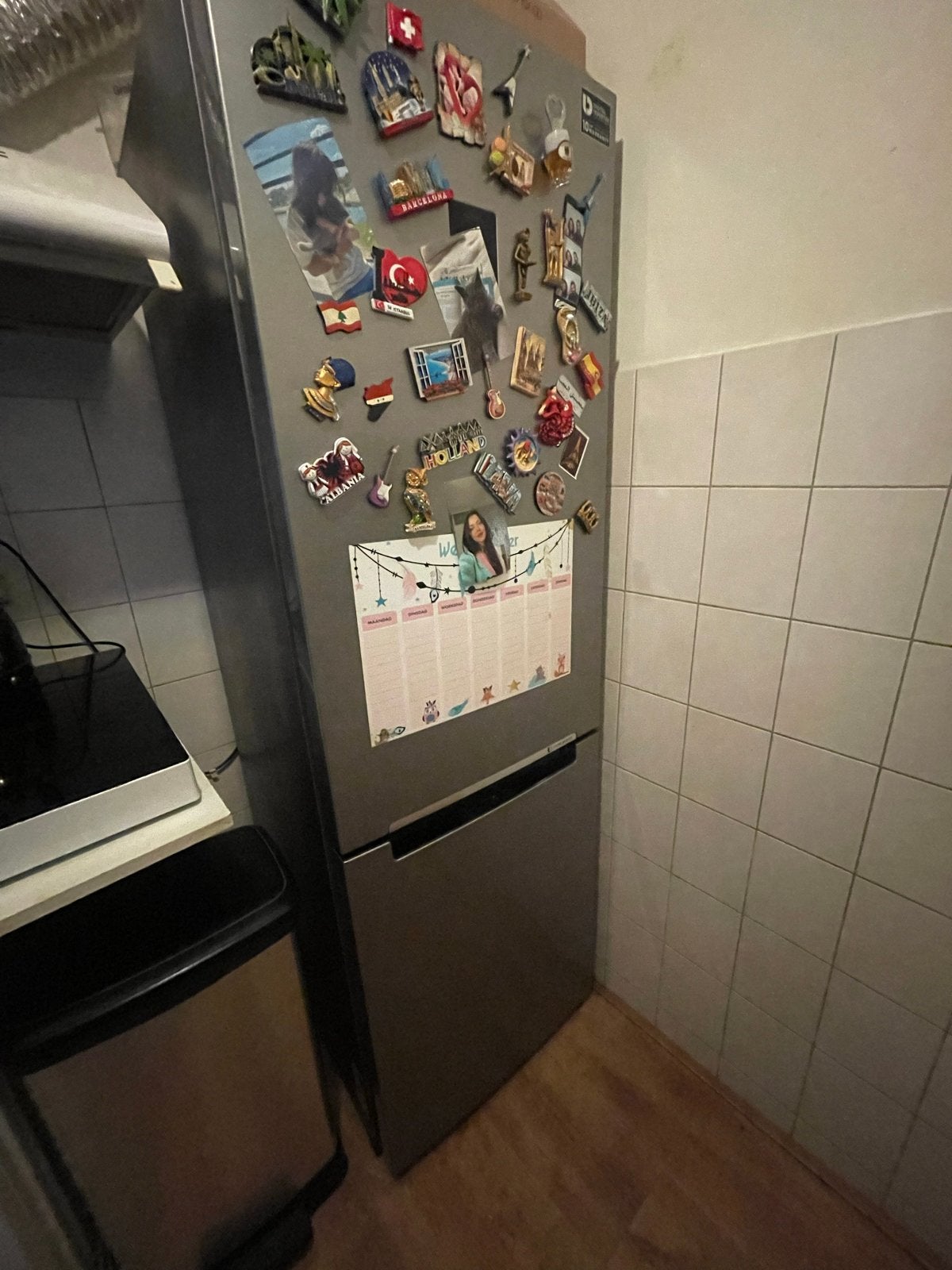 Samsung koelkast-vriescombinatie te koop, Witgoed en Apparatuur, Koelkasten en IJskasten, 200 liter of meer, 60 cm of meer, Met aparte vriezer