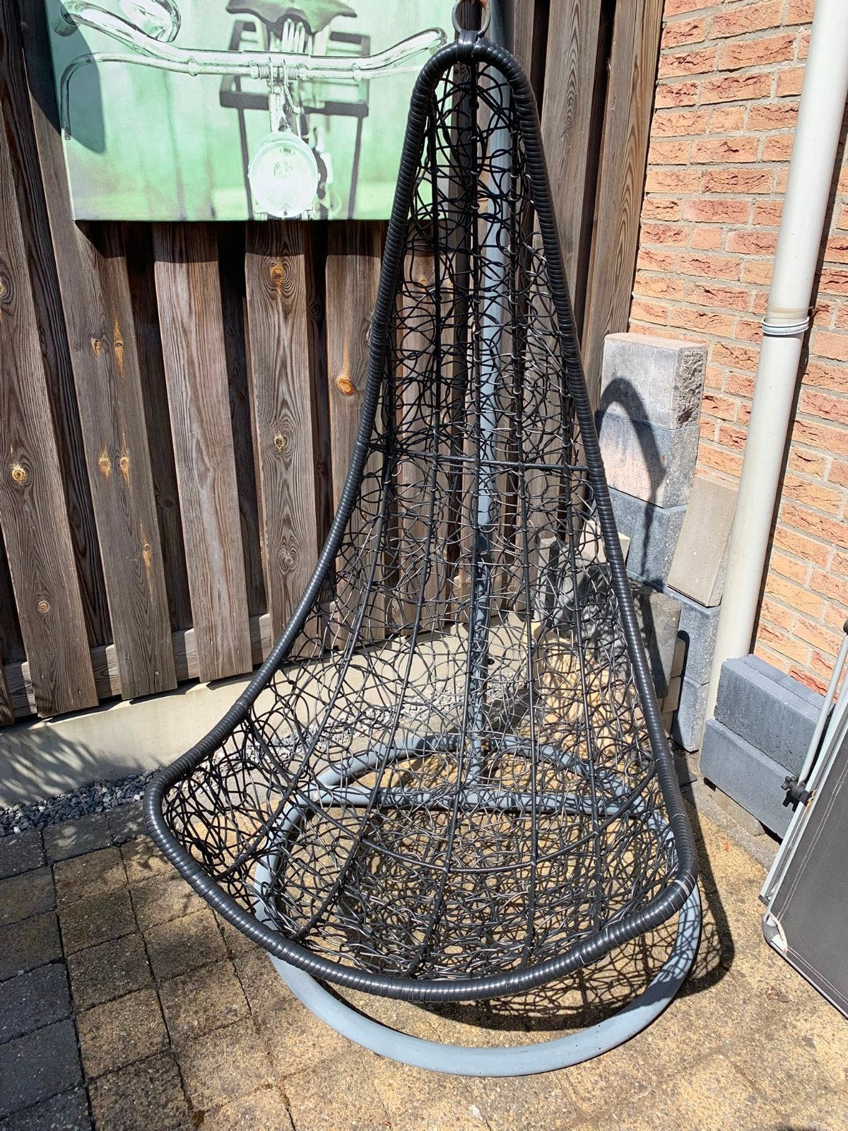 te koop aangeboden hangstoel in zeer goede staat, Ophalen, Zo goed als nieuw