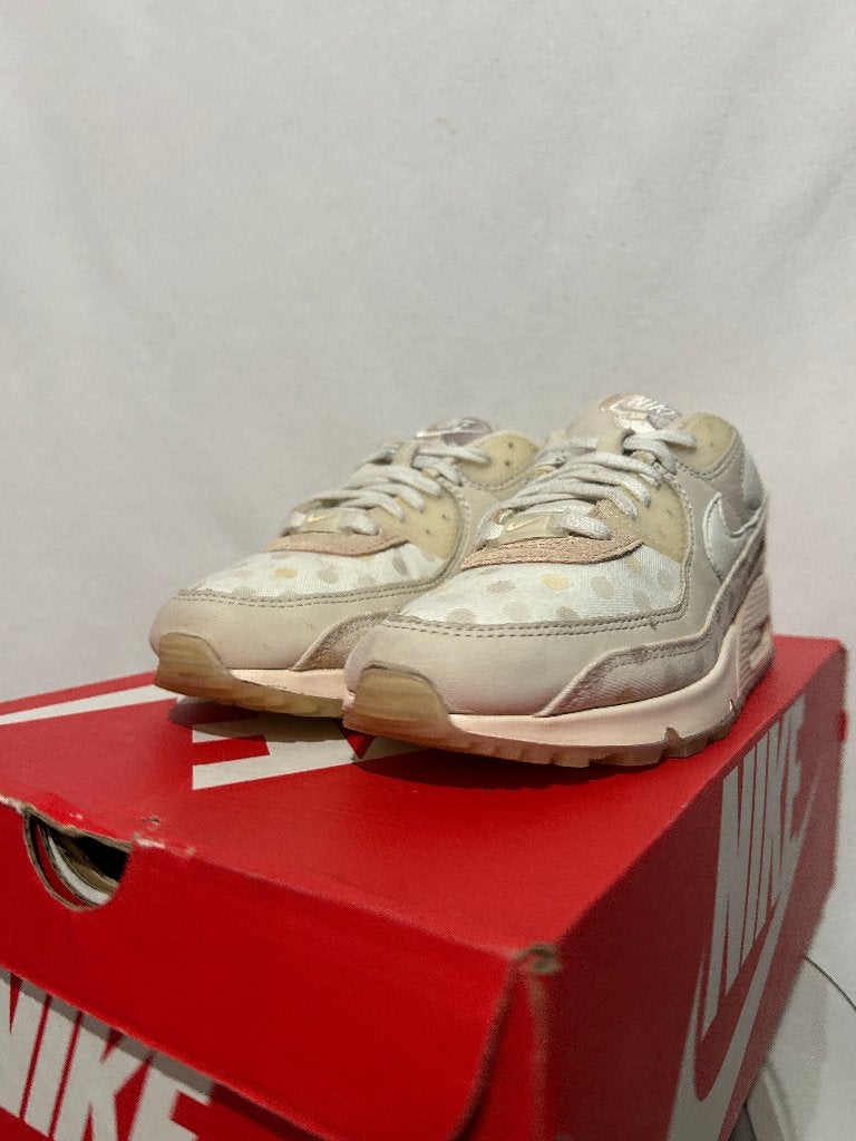 ALS NIEUW Maat 40 - Nike Air Max 90 NRG Pale Ivory Polka Dot, Overige kleuren, Verzenden, Nike, Nike