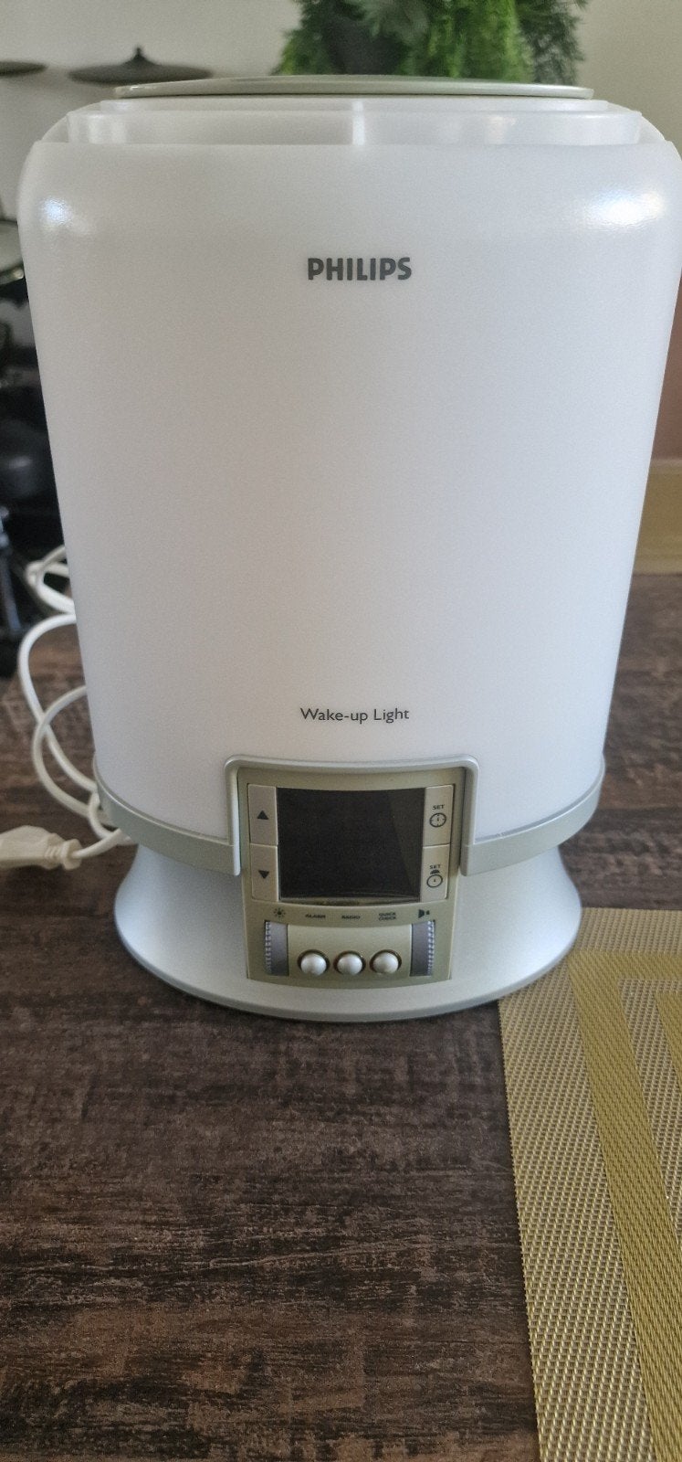 Philips Wake-up Light HF3470 - Wekker met licht, Ophalen of Verzenden, Gebruikt, Digitaal