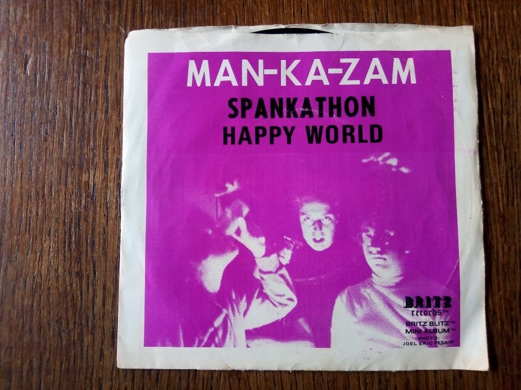 original EP- man-ka-zam- spankathon *1978*, EP, Overige genres, 7 inch, Ophalen of Verzenden