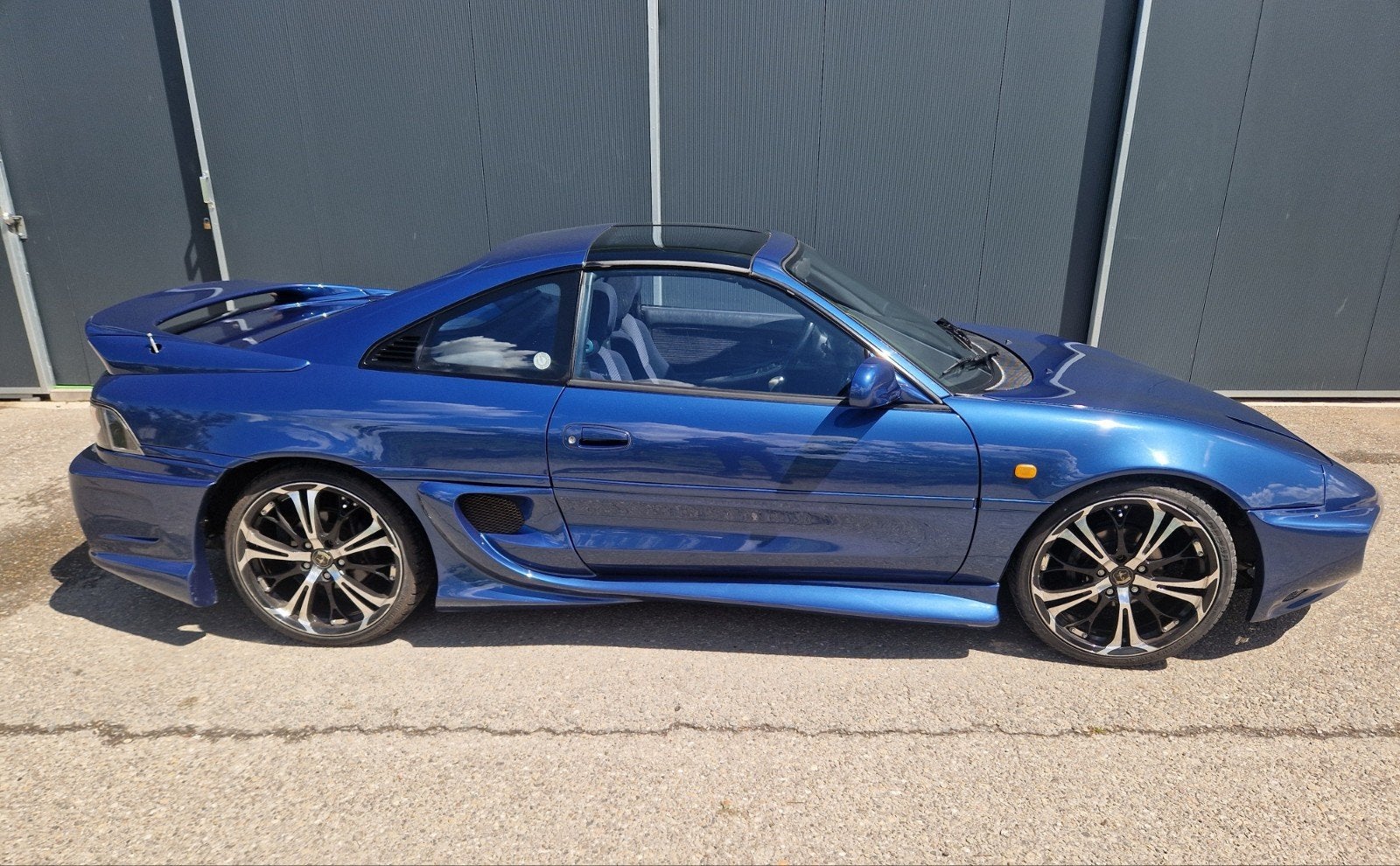 Toyota MR2 2.0 twin cam 1.6 t-bar. 1990, Achterwielaandrijving, Zwart, 156 pk, Blauw