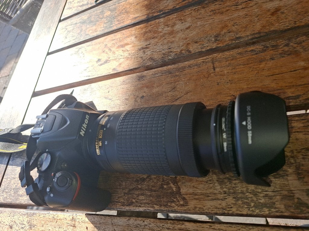 Nikon D3500 Digitaal Fotocamera, Ophalen, Bluetooth, Spiegelreflex, Accu
