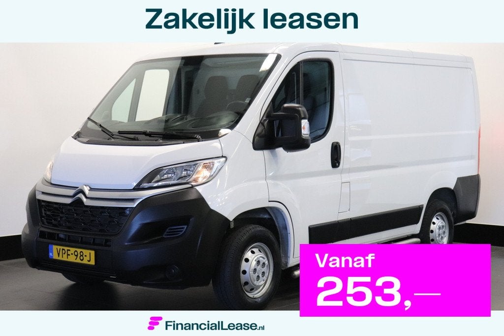Citroën Jumper 2.2 BlueHDi 120PK EURO 6 - Airco - Cruise -, Voorwielaandrijving, Stof, Gebruikt, 4 cilinders