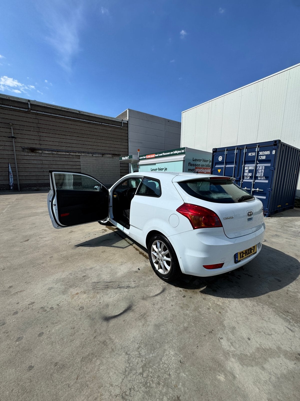 Kia (Pro) Cee d 1.4 Cvvt 2009 Wit, Auto's, Voorwielaandrijving, 4 cilinders, 1396 cc, Wit