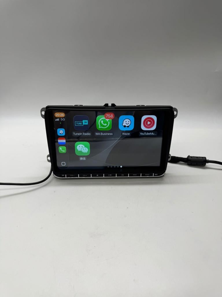 9 Inch Android Autoradio CarPlay & Android Auto VW/Seat/Skod, Ophalen of Verzenden, Nieuw