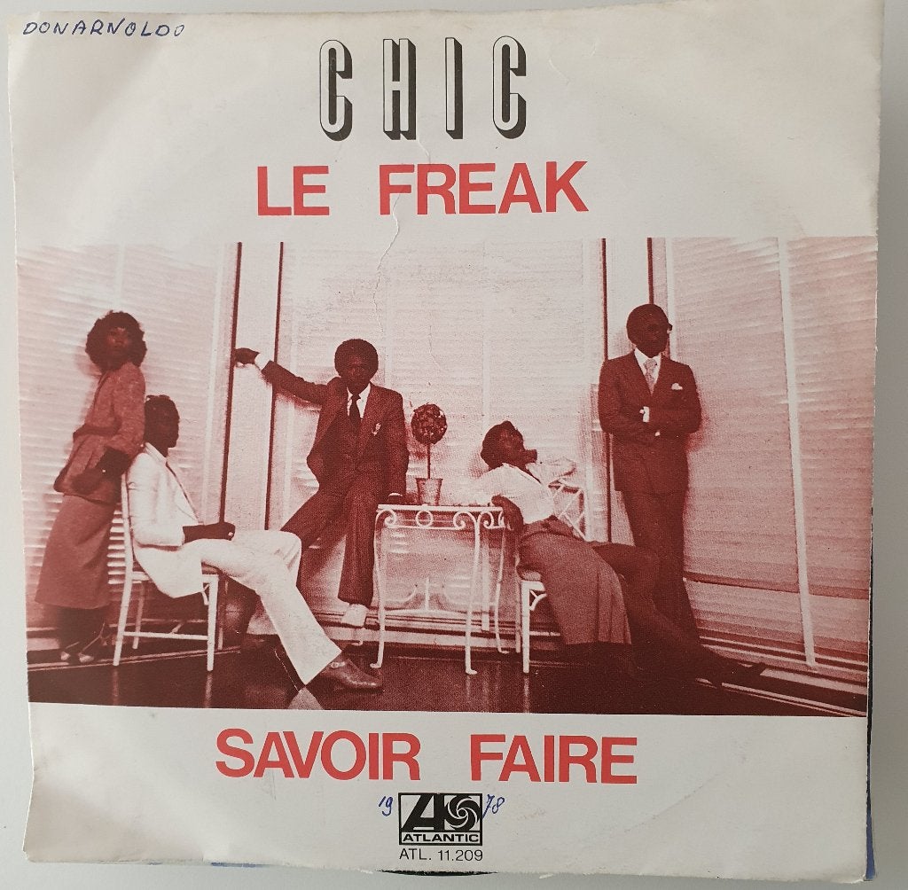 Chic - Le Freak, Gebruikt, Verzenden, 7 inch, Fotohoes