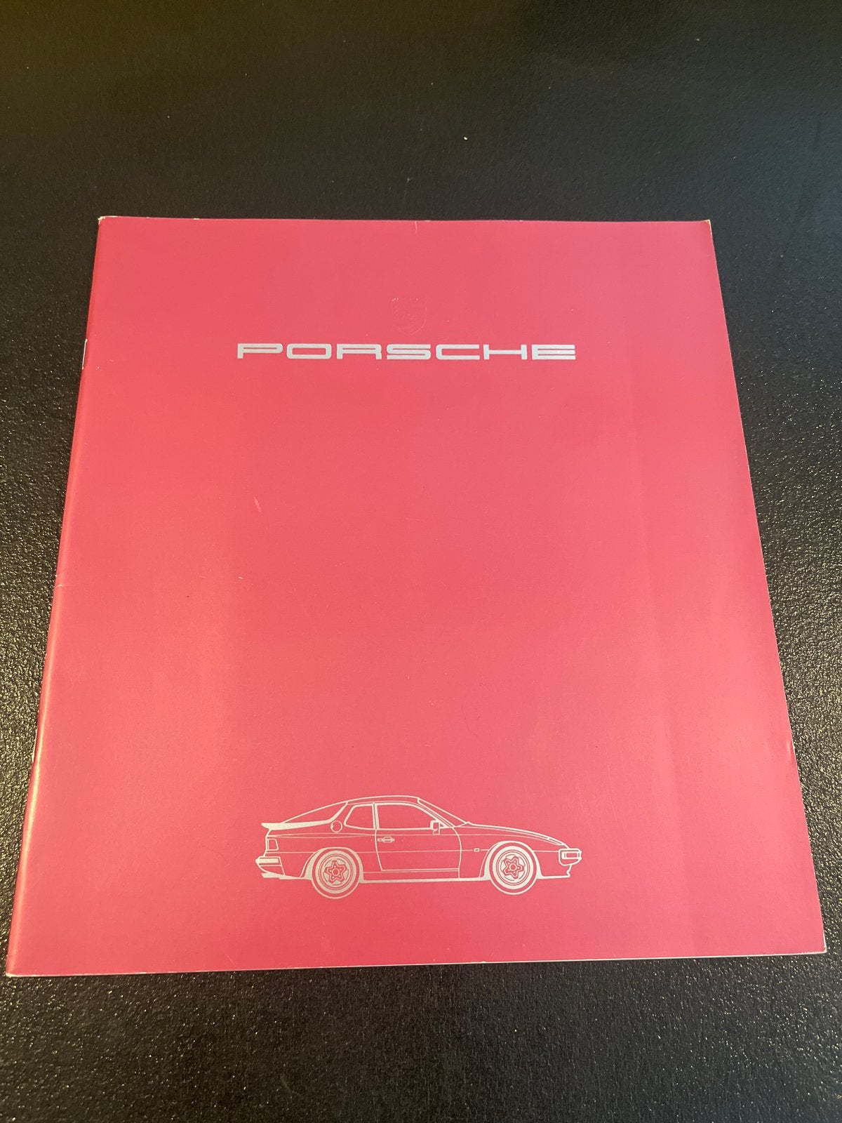 Porsche 944 Folder Duitstalig 1984 - Kleuren en Bekleding, Ophalen of Verzenden, Gelezen, Porsche