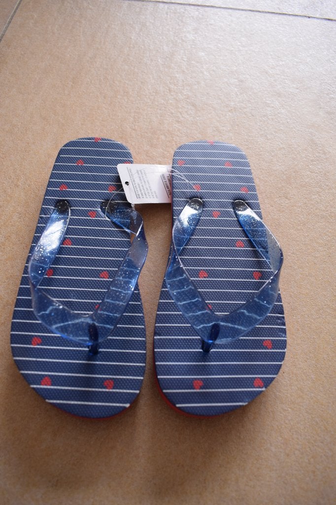 Nieuw slippers blauw 30, Meisje, Overige typen, Nieuw, Ophalen of Verzenden