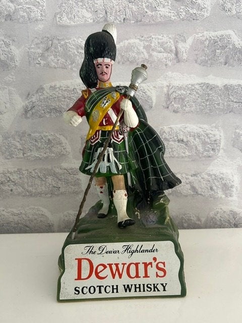 Dewar's Scotch Whisky reclamebeeld Highlander, Ophalen of Verzenden, Gebruikt, Overige typen