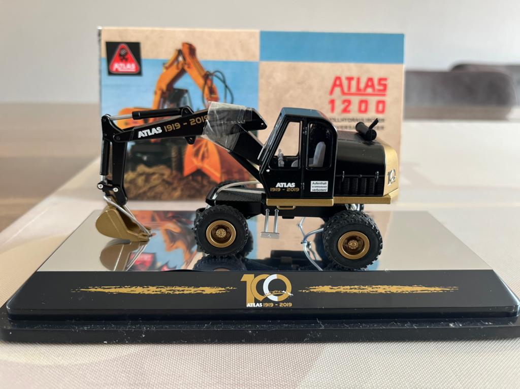 Atlas 1200 mobiele kraan NZG 606/01 speciale uitvoering, Hobby en Vrije tijd, Modelauto's | 1:50, Ophalen of Verzenden, Nieuw