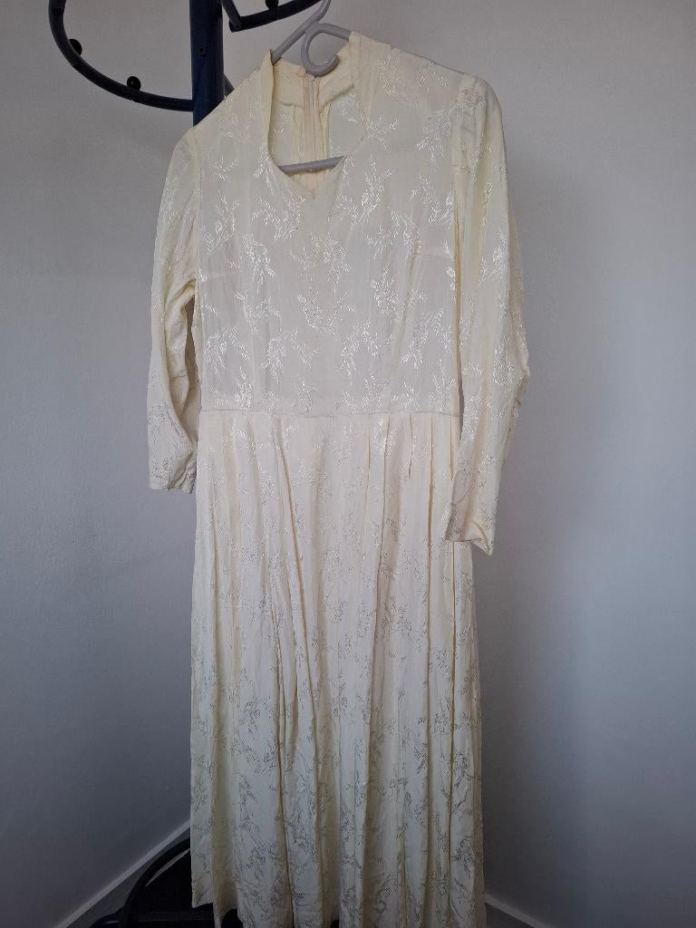 Vintage trouwjurk (1961), Ophalen, Gedragen, Overige kleuren, Trouwjurk