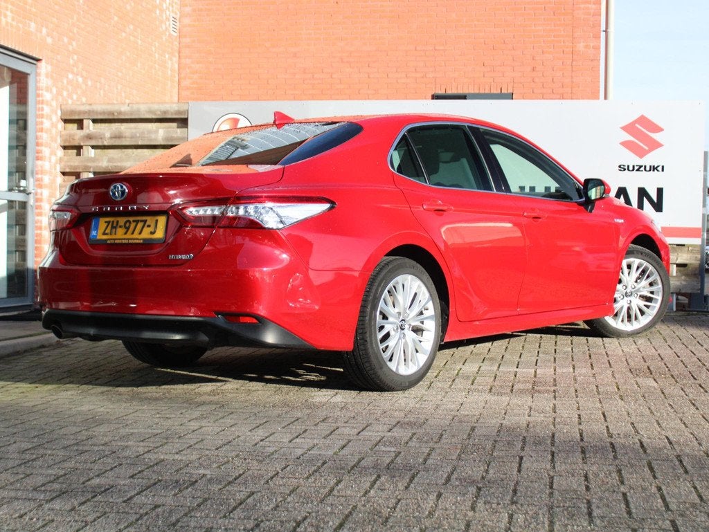 Toyota Camry 2.5 Hybrid Premium Automaat Navigatie, Elektris, Auto's, Toyota, Gebruikt, Euro 6, 4 cilinders, 2487 cc