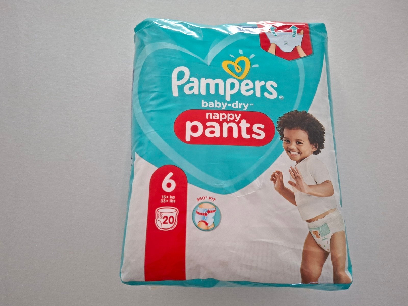 Pampers Baby-Dry Nappy Pants Maat 6 (15+ kg) - 20 stuks, Ophalen of Verzenden, Nieuw