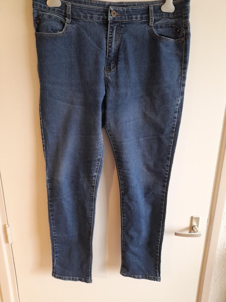 Jeans mt46 AdB stretch, Ophalen of Verzenden, Zo goed als nieuw, Blauw, W30 - W32 (confectie 38/40)