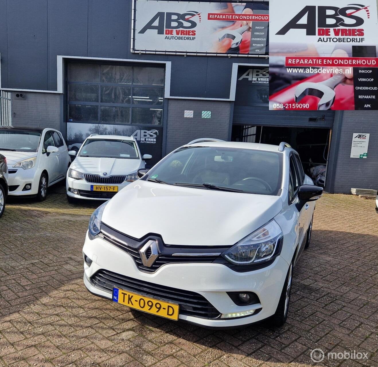 Renault Clio Estate 0.9 TCe Limited AIRCO CR CONTR APK SEPT, Voorwielaandrijving, 898 cc, 1063 kg, Gebruikt