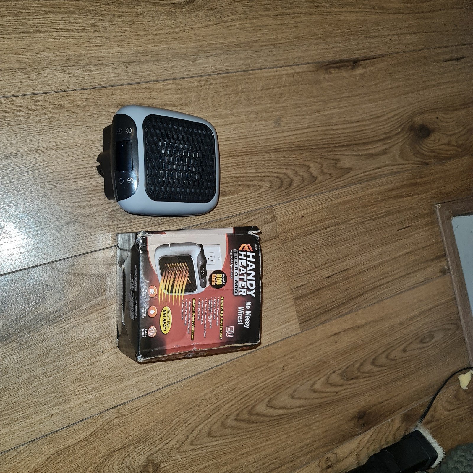 Handy Heater Turbo 800 - Compacte stopcontactkachel, Doe-het-zelf en Verbouw, Verwarming en Radiatoren, Minder dan 30 cm, Minder dan 60 cm