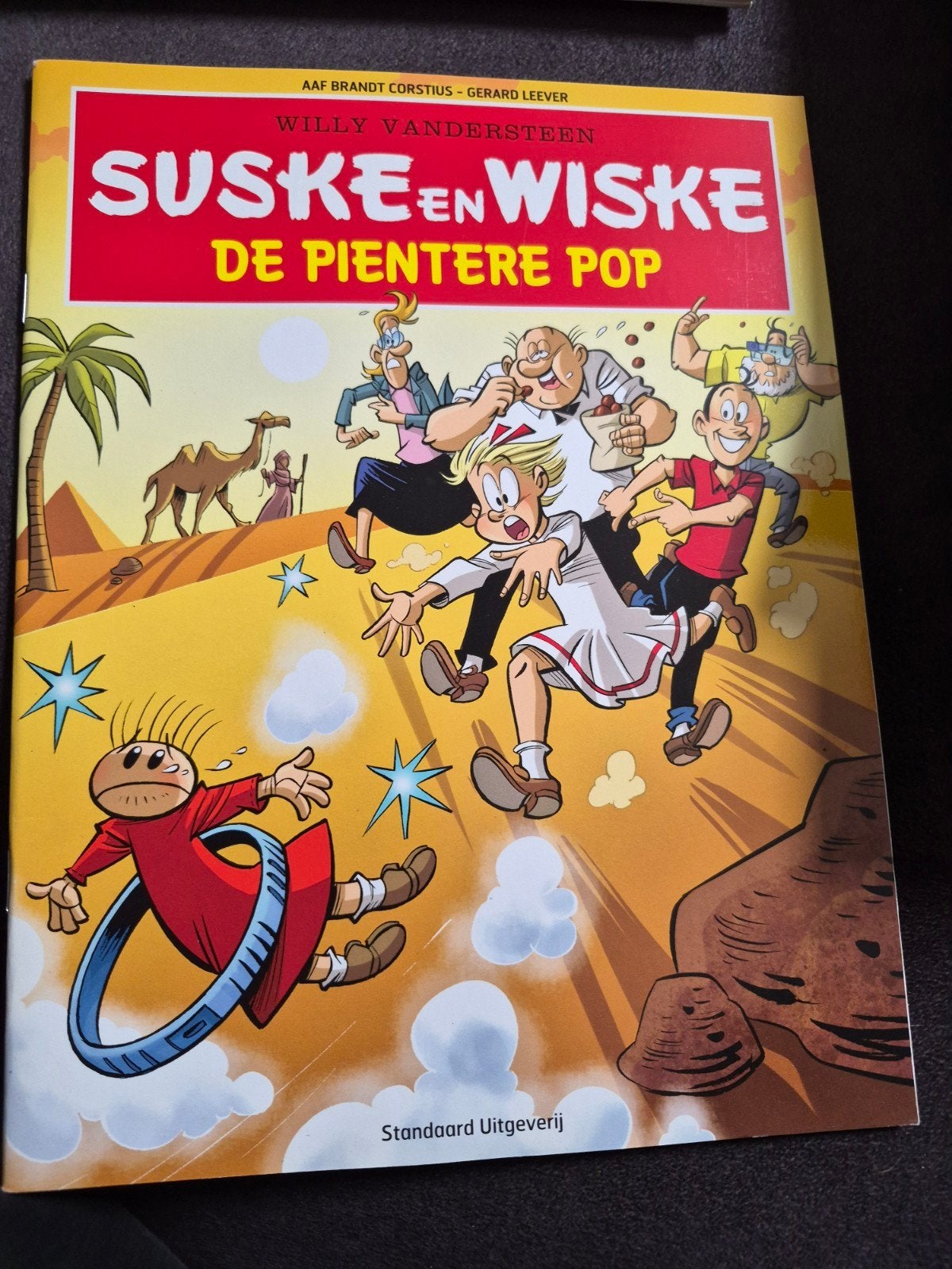 Suske en Wiske - De Pientere Pop (1e druk 2016), Eén stripboek, Ophalen of Verzenden