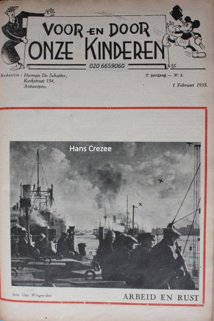zoek tijdschrift Cineac voor en door onze kinderen 1934 1935, Boeken, Tijdschriften en Kranten, Ophalen of Verzenden, Gelezen