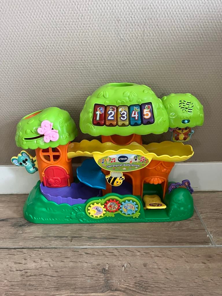 VTech Dierenpret Ballenboom - Interactief Speelgoed, Kinderen en Baby's, Speelgoed | Vtech, Ophalen, Zo goed als nieuw, 6 maanden tot 2 jaar