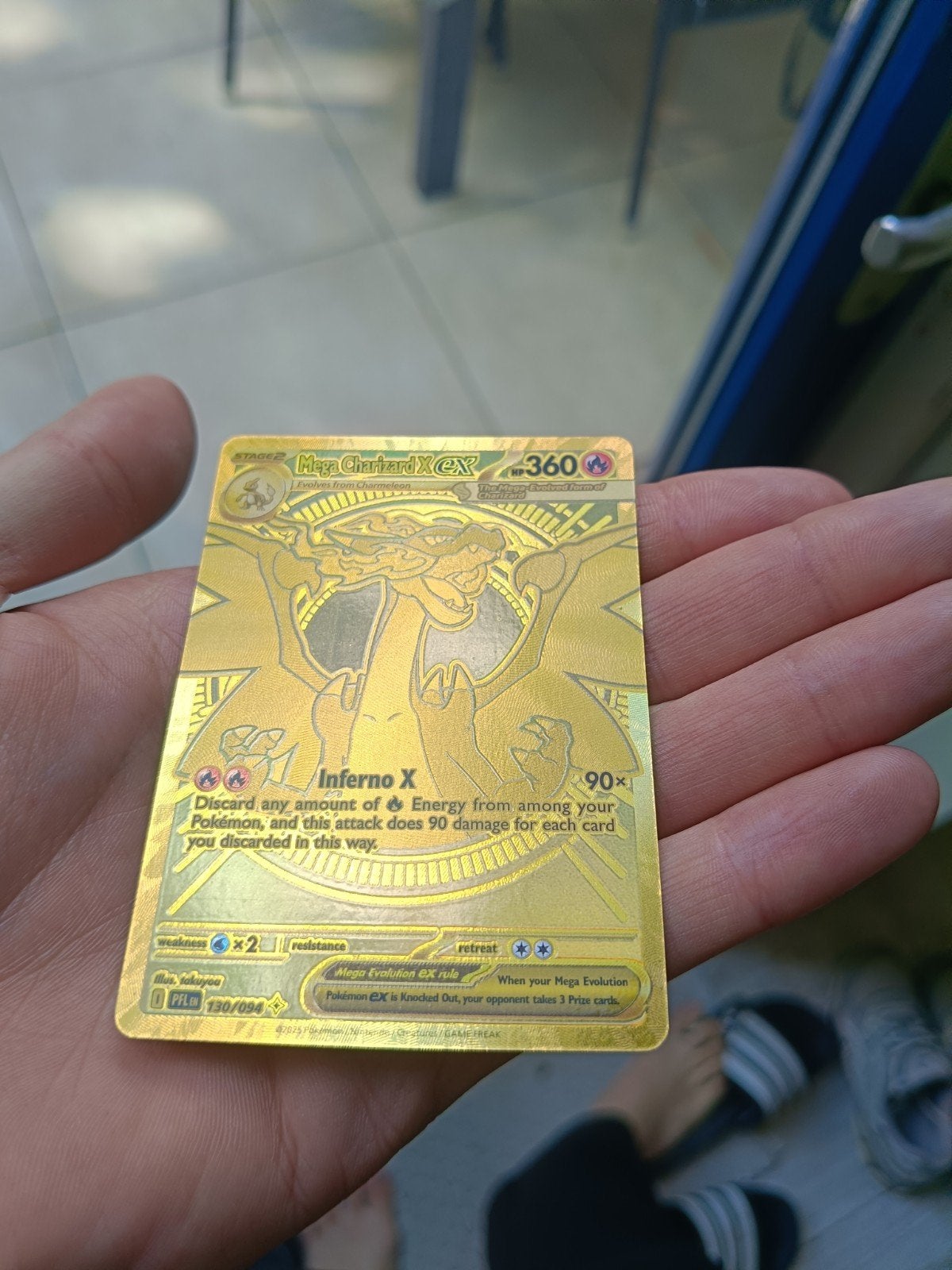 Mega Charizard phantasmal flames gold, Hobby en Vrije tijd, Verzamelkaartspellen | Pokémon, Ophalen of Verzenden