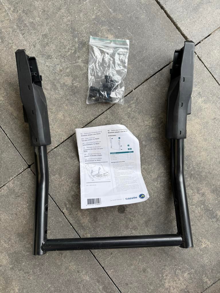 Autostoel adapter voor gazelle makki, Fietsen en Brommers, Fietsen | Bakfietsen, Ophalen of Verzenden, Gebruikt, 1 kind, Gazelle