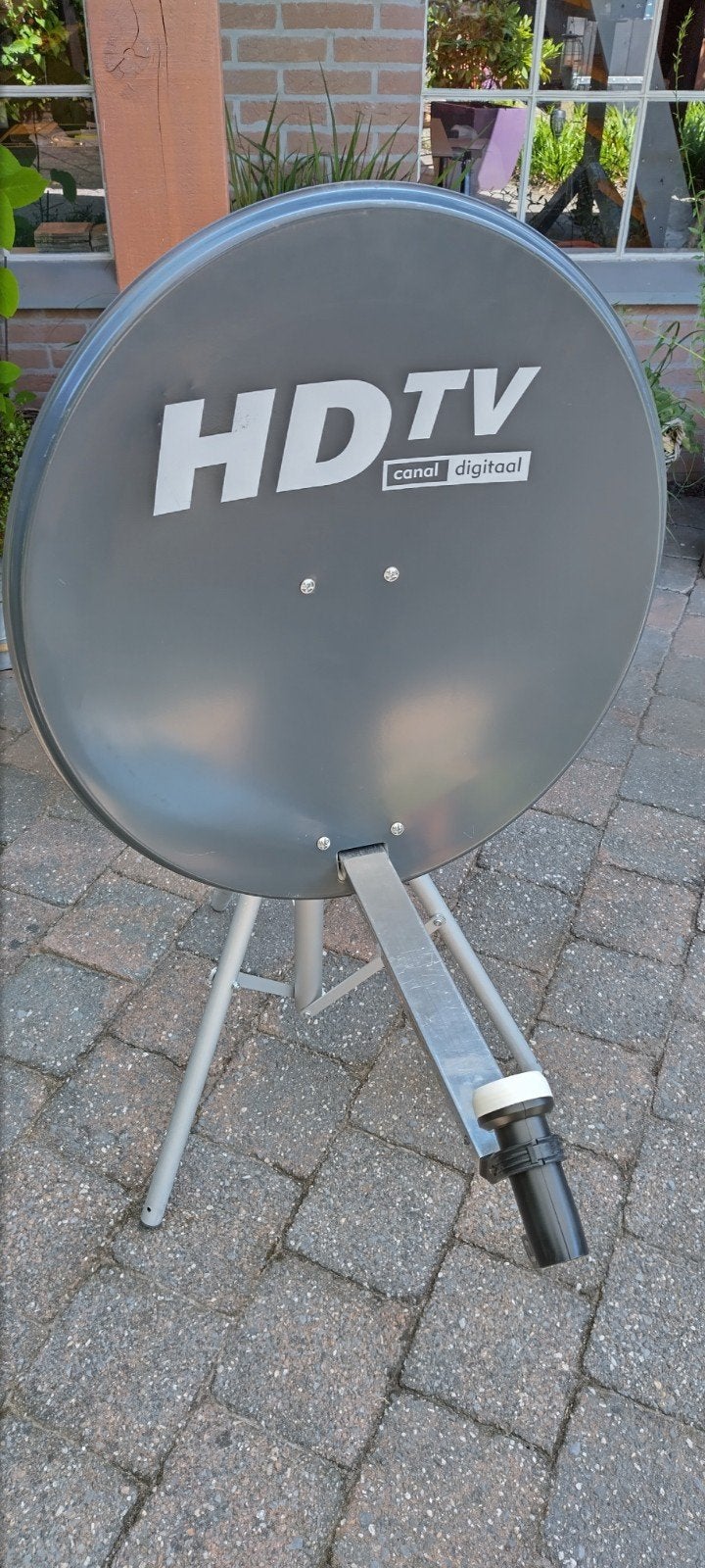 Complete Satelliet Ontvanger Set voor Camping of Thuis, Ophalen, Zo goed als nieuw, (Schotel)antenne-accessoires, Overige merken