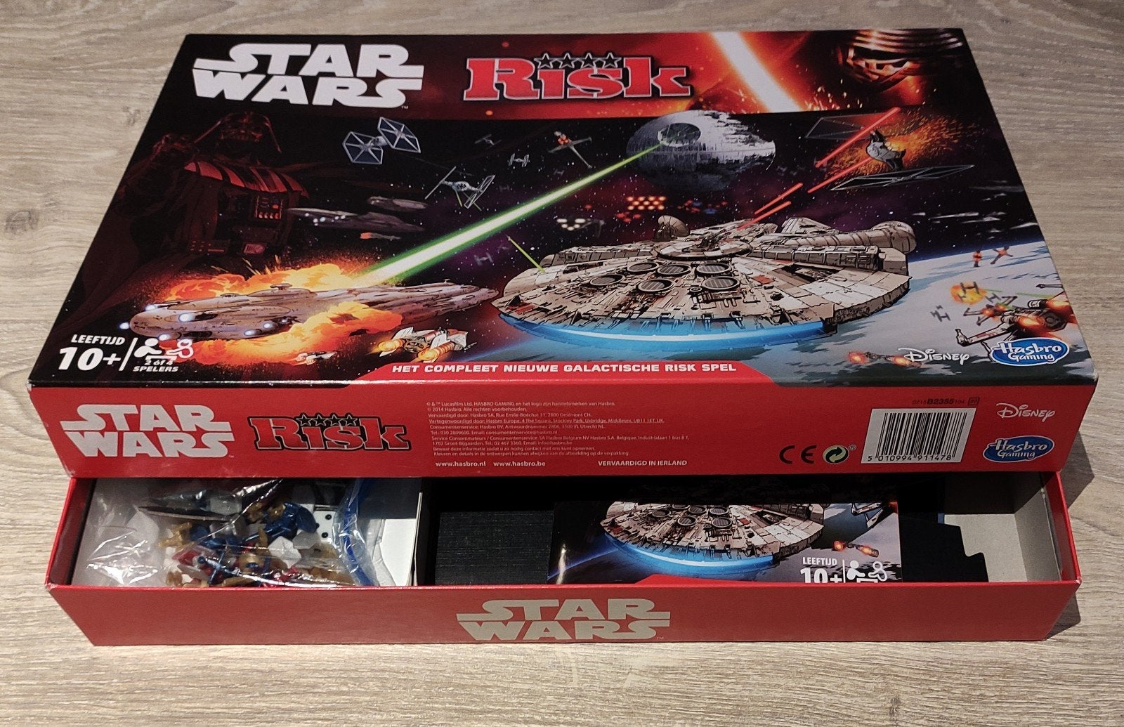 RISK editie STAR WARS, Hobby en Vrije tijd, Gezelschapsspellen | Bordspellen, Ophalen of Verzenden, Zo goed als nieuw