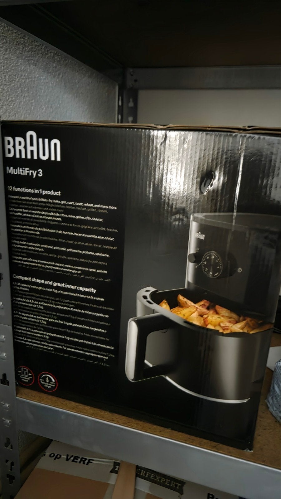 Braun MultiFry 3 Airfryer - Nieuw in doos, Ophalen, Nieuw, Airfryer, 750 t/m 999 gram