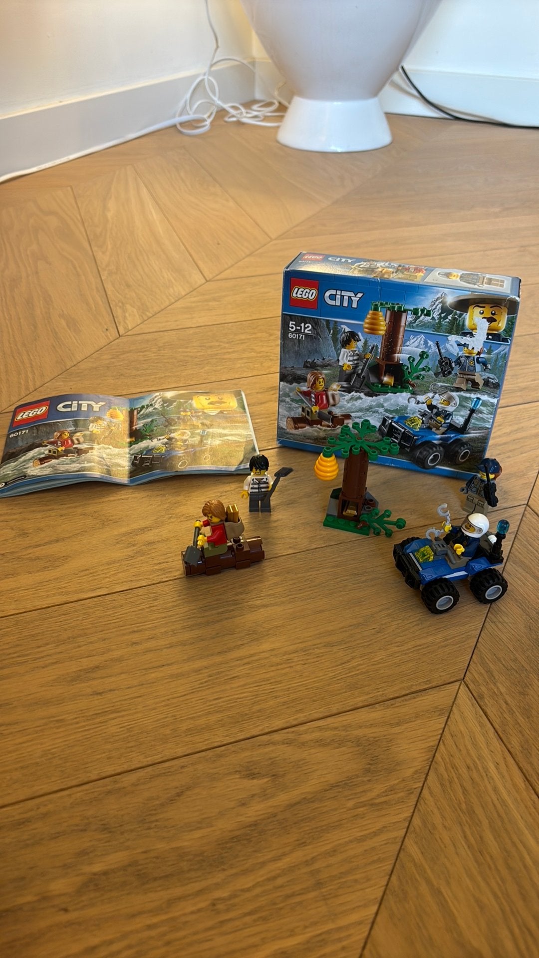 Lego 60171 Bergachtervolging, Ophalen of Verzenden, Zo goed als nieuw