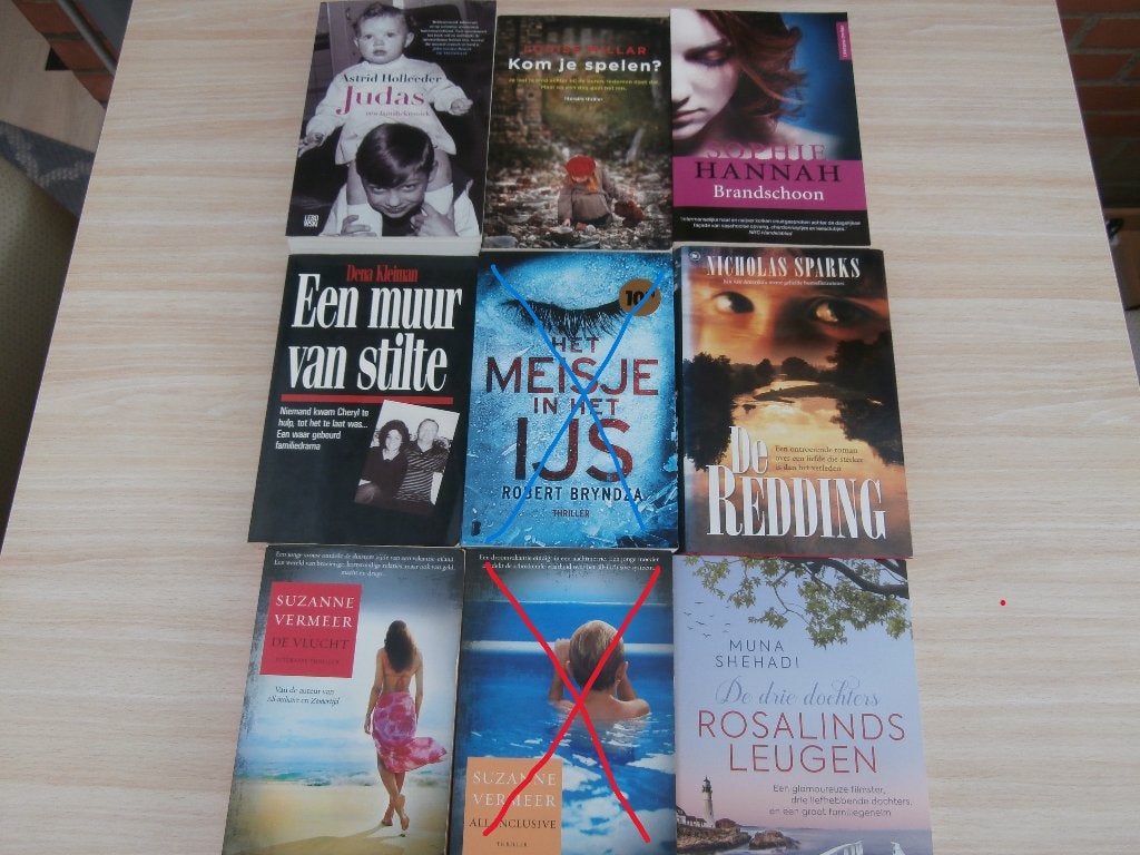 thrillers en andere boeken 2, Ophalen of Verzenden, Gelezen