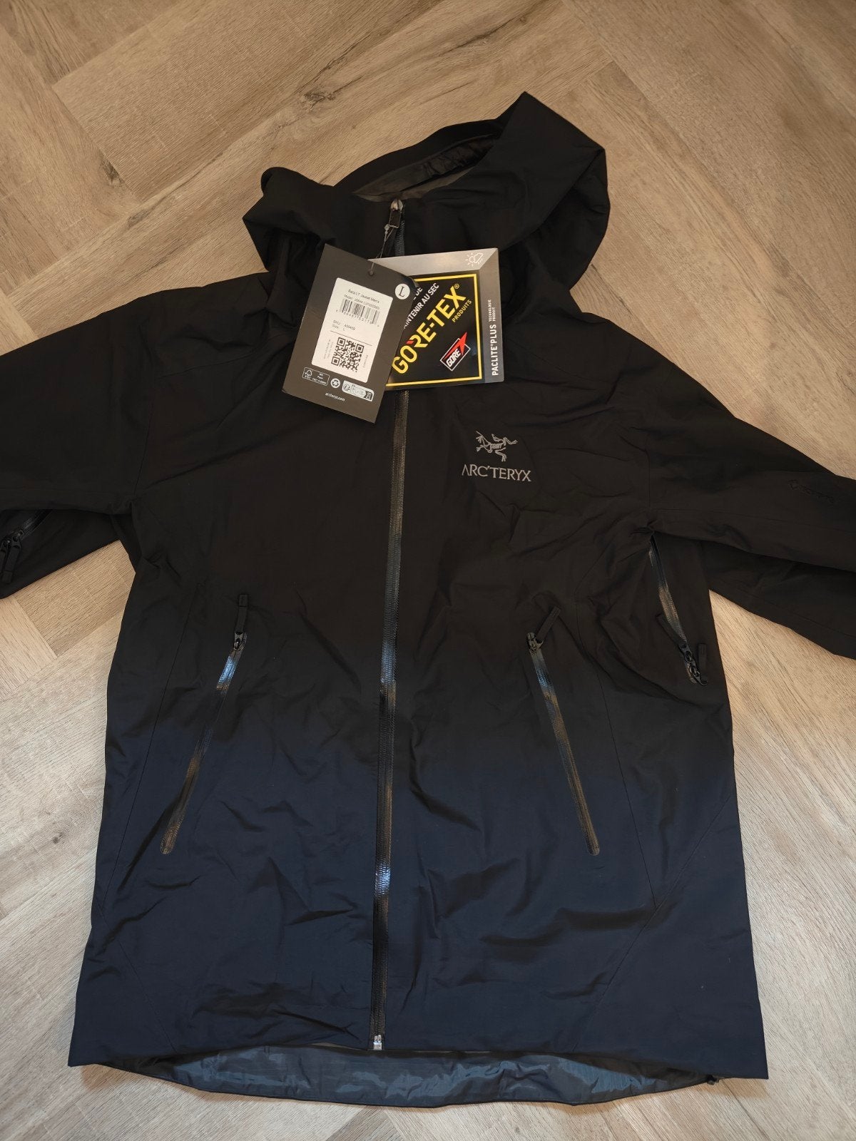 Arcteryx Beta LT Jacket Heren Maat L - Nieuw met labels, Maat 52/54 (L), Zwart, Nieuw, Ophalen of Verzenden