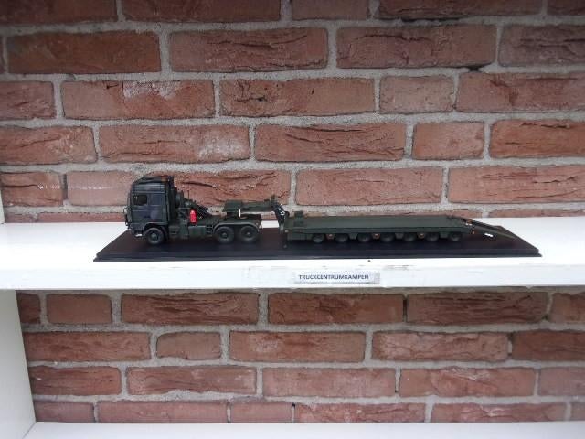Tekno  Daf  Tropco  Pantser   met  7  asser  dieplader., Ophalen of Verzenden, Nieuw, Bus of Vrachtwagen, Tekno