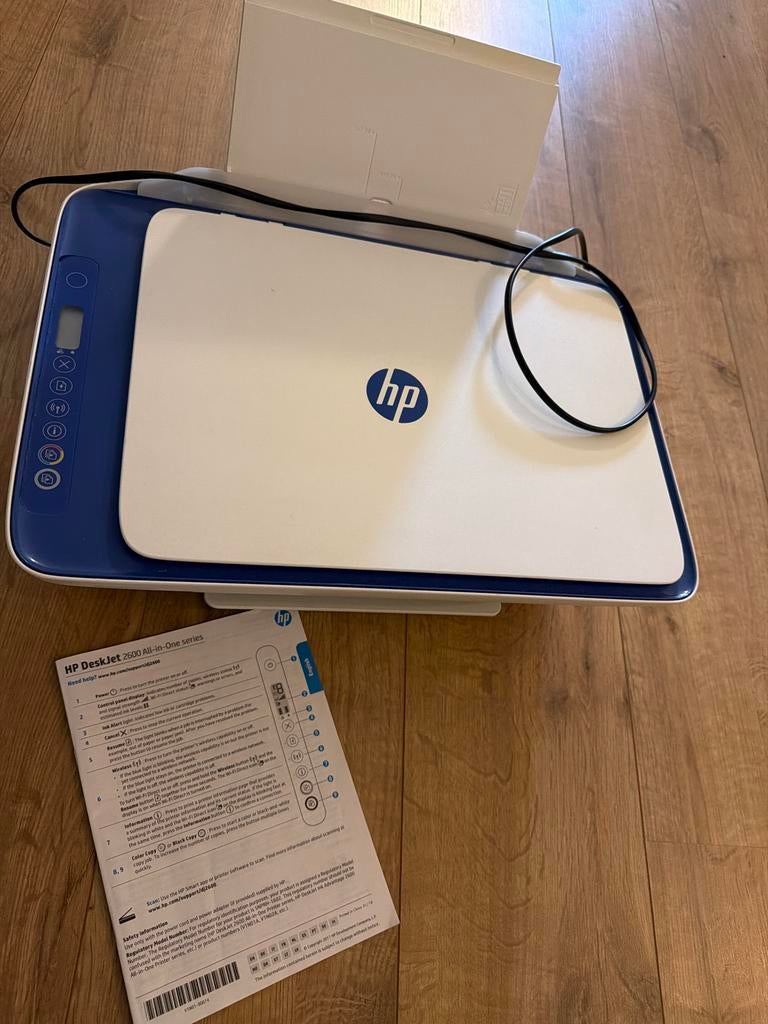 HP DeskJet 2630 All-in-One printer, Computers en Software, Printers, Gebruikt, Kopieren, Inkjetprinter, All-in-one