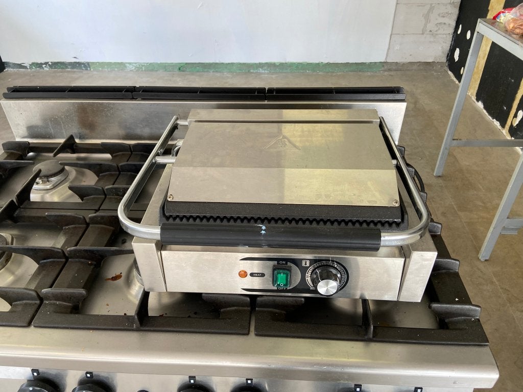 Horeca grill sandwich tosti ijzer, Ophalen, Gebruikt