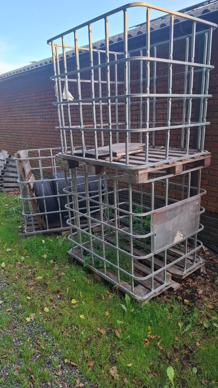 Kratten voor hout/ haardhout, Ophalen, Krat