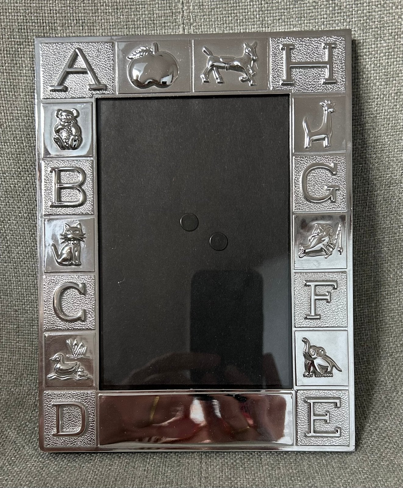 Fotolijst verzilverd - voor foto’s van 10x15 cm, Ophalen of Verzenden, Zo goed als nieuw