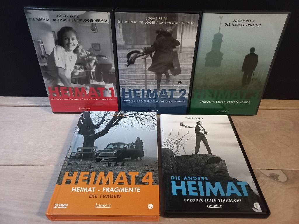 Heimat 1-2-3-4 + Die Andere Heimat - De Complete Serie +Meer, Alle leeftijden, Nederlands, Drama, Duits