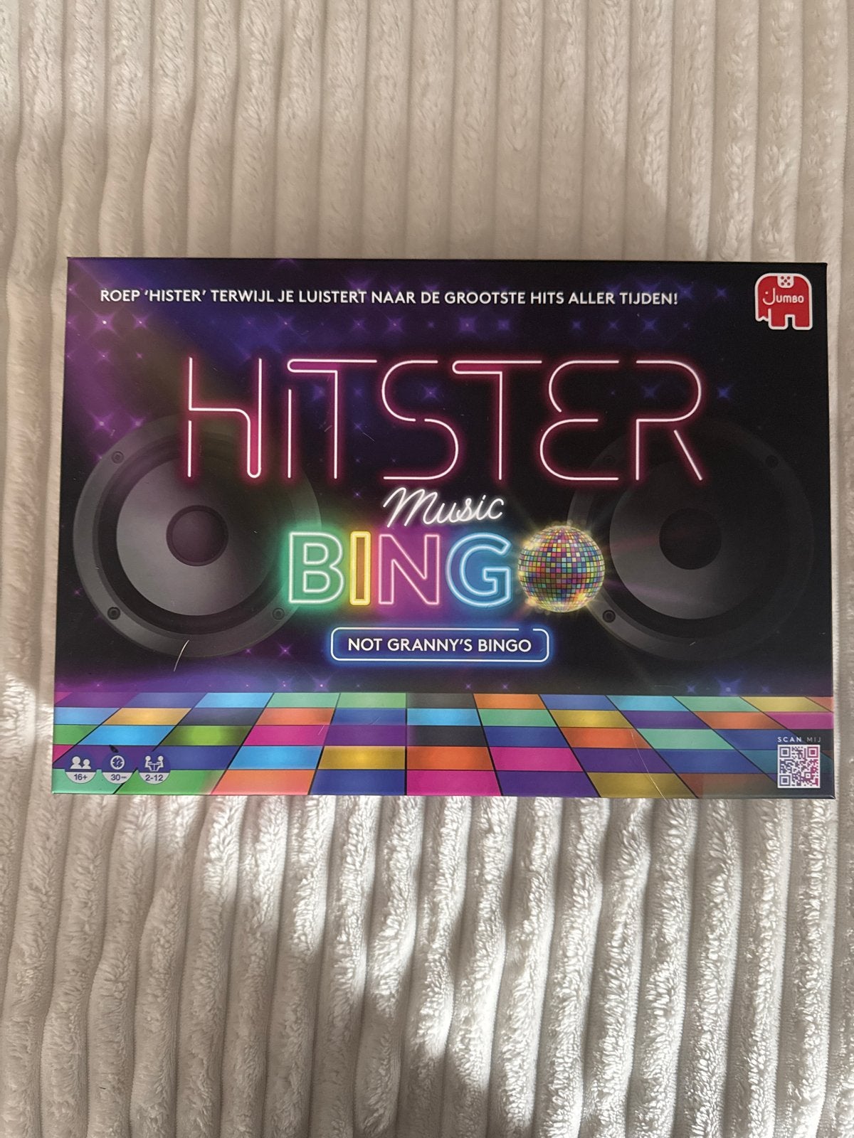 Hitster Music Bingo - Het ultieme muziekbingospel!, Drie of vier spelers, Ophalen of Verzenden, Nieuw