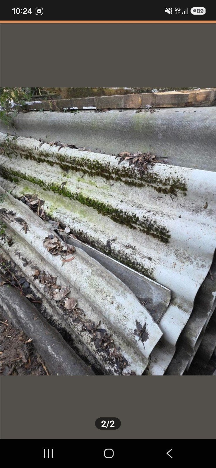 10 Asbestvrije Golfplaten - Gebruikt, Ophalen, Gebruikt, 15 m² of meer, Golfplaat