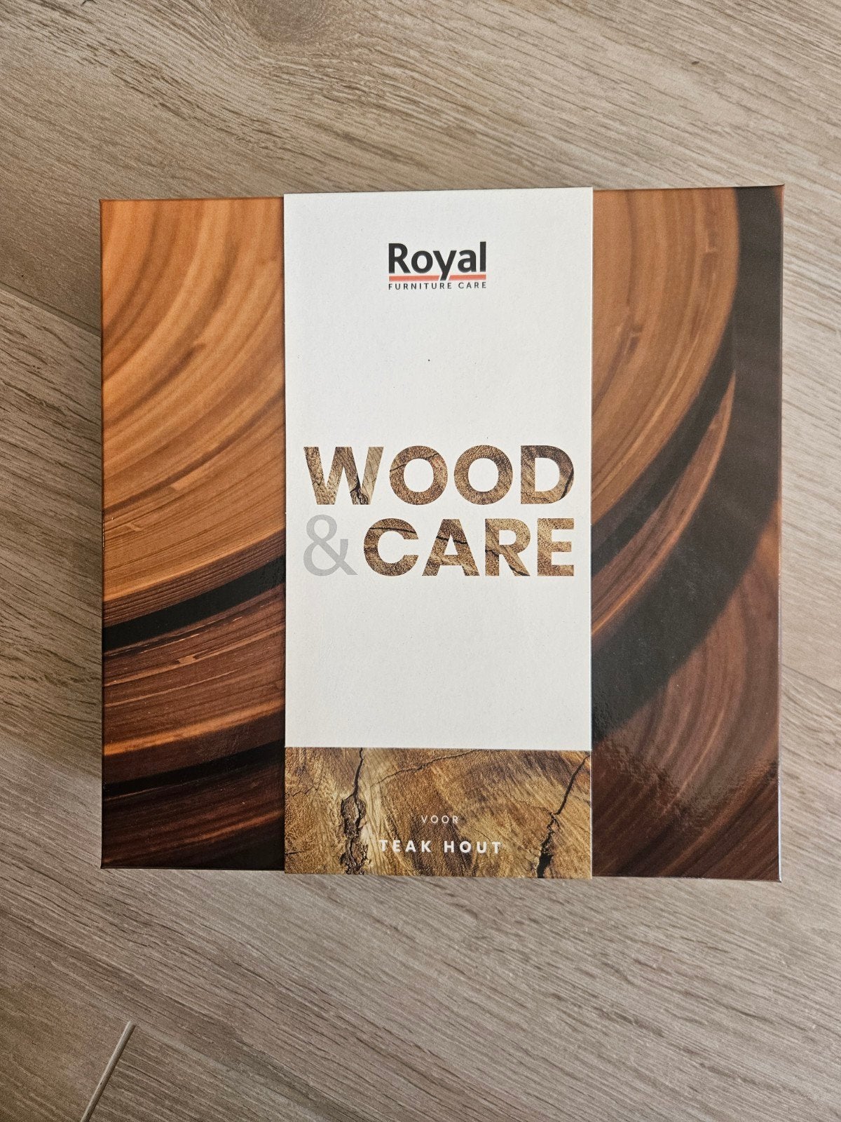 Royal Wood & Care Teak Hout Onderhoudsset - Nieuw, Huis en Inrichting, Ophalen of Verzenden, Nieuw