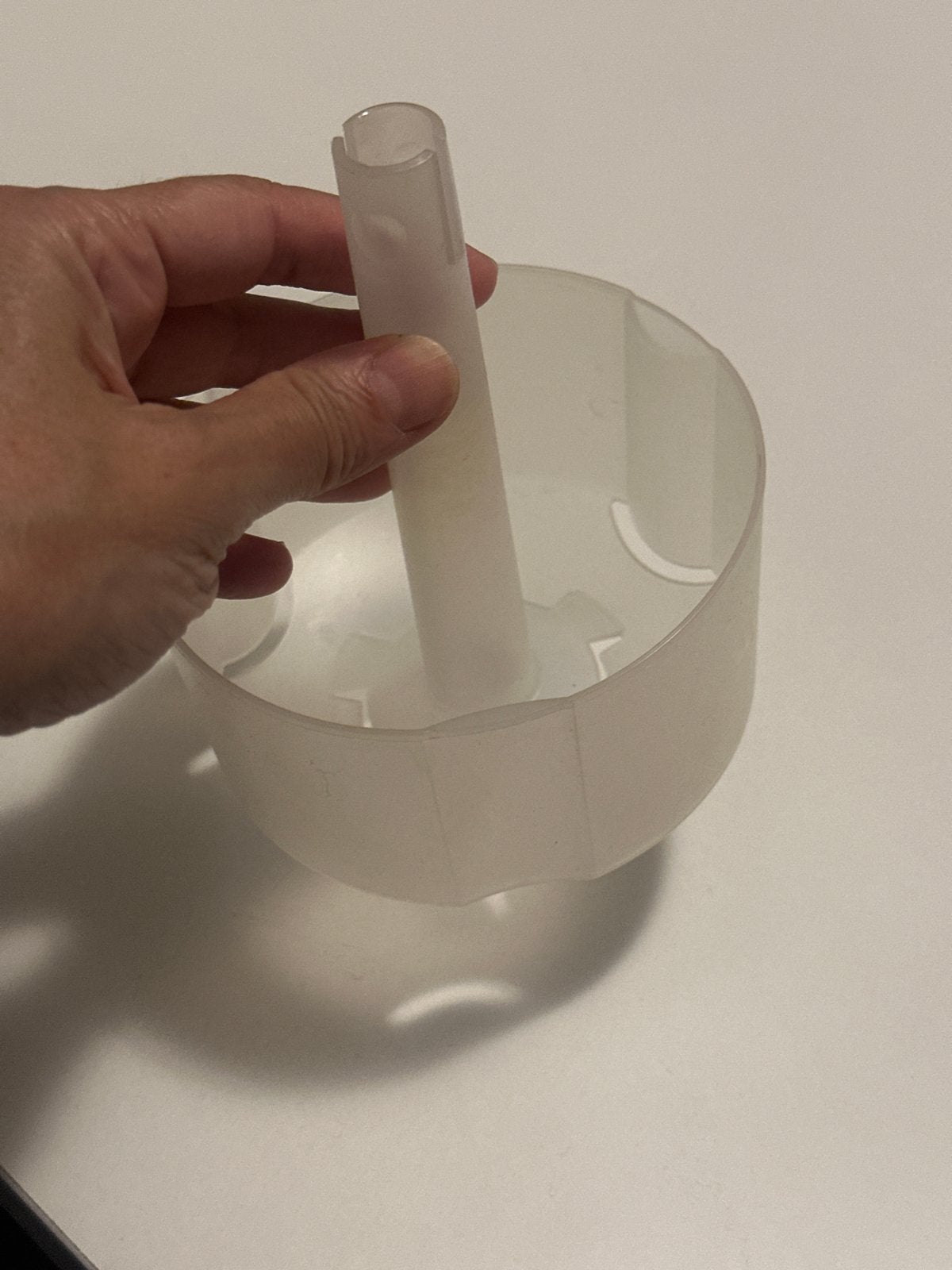 Tupperware inzet voor zuurpot - Handig en praktisch, Wit, Overige typen, Ophalen of Verzenden, Zo goed als nieuw