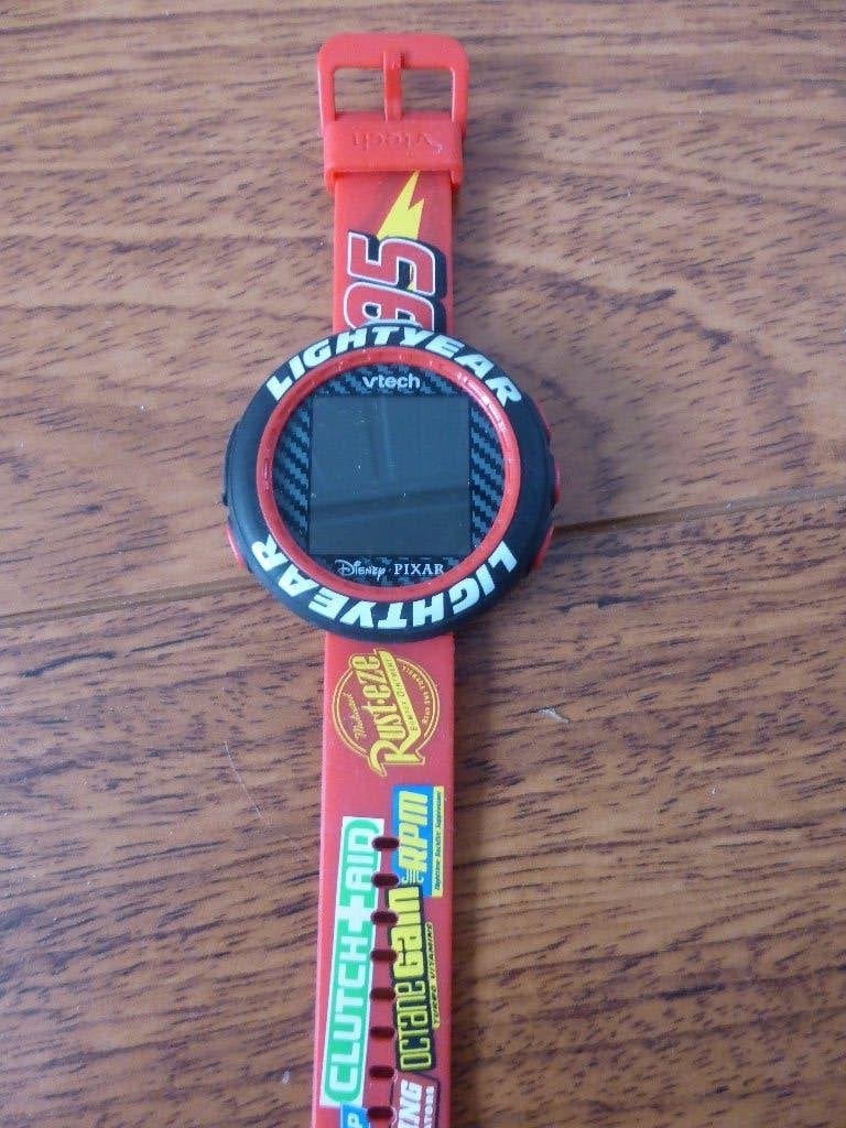 VTech Bliksem McQueen Cam Watch (A14), Ophalen of Verzenden, Gebruikt, 6 jaar of ouder