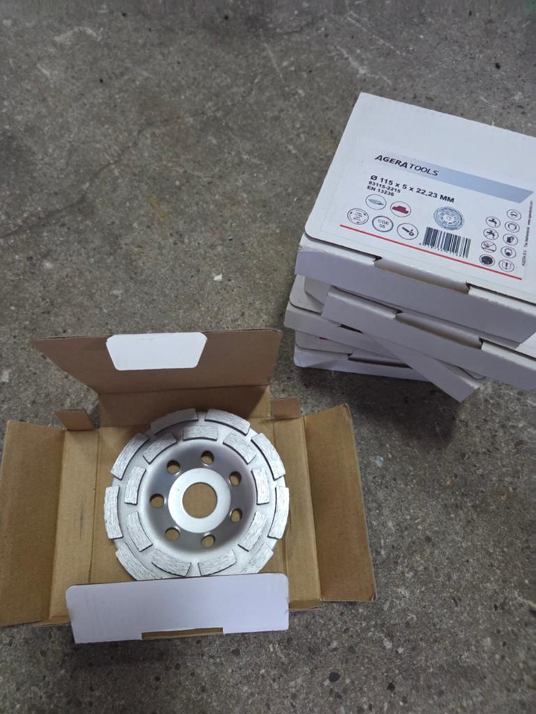 Agera Tools Diamant Komschijf Ø 115 x 5 x 22,23 mm, Doe-het-zelf en Verbouw, Gereedschap | Handgereedschap, Ophalen of Verzenden